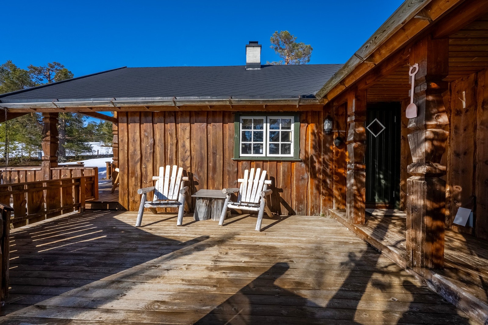 Flott terrasse på hele 44 kvm. Galleribilde