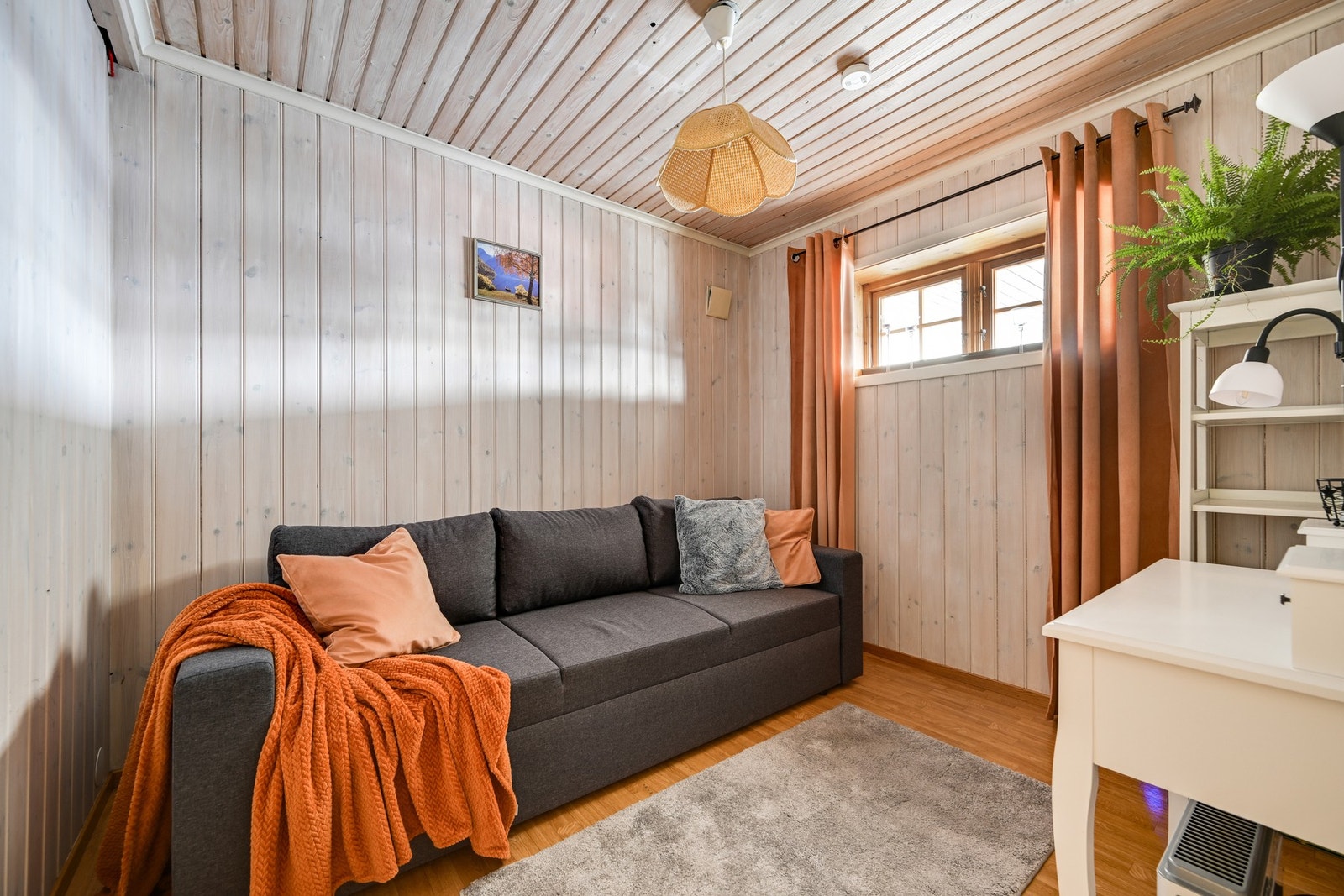 Gjesterom i underetasjen - dog ikke registrert som soverom p.g.a vindusstørrelse Galleribilde