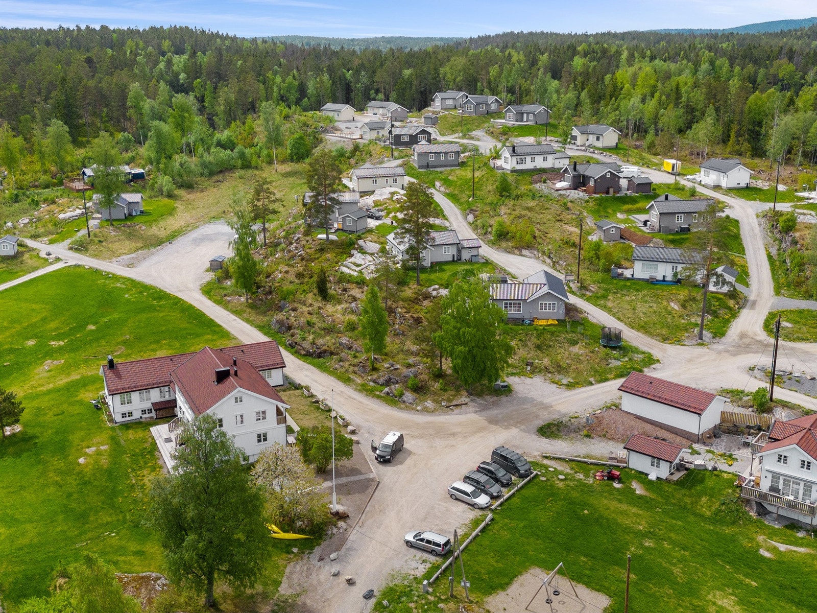 Dette er et attraktivt hyttefelt med flotte fellesfasiliteter. Galleribilde