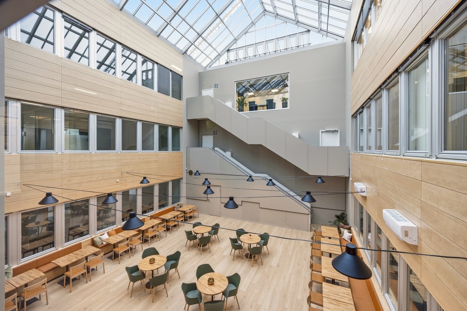 Østre Aker vei 94 - Nyoppusset kantine i 2026. Galleribilde