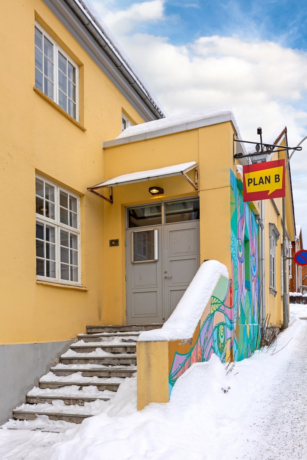 Inngangsparti Galleribilde
