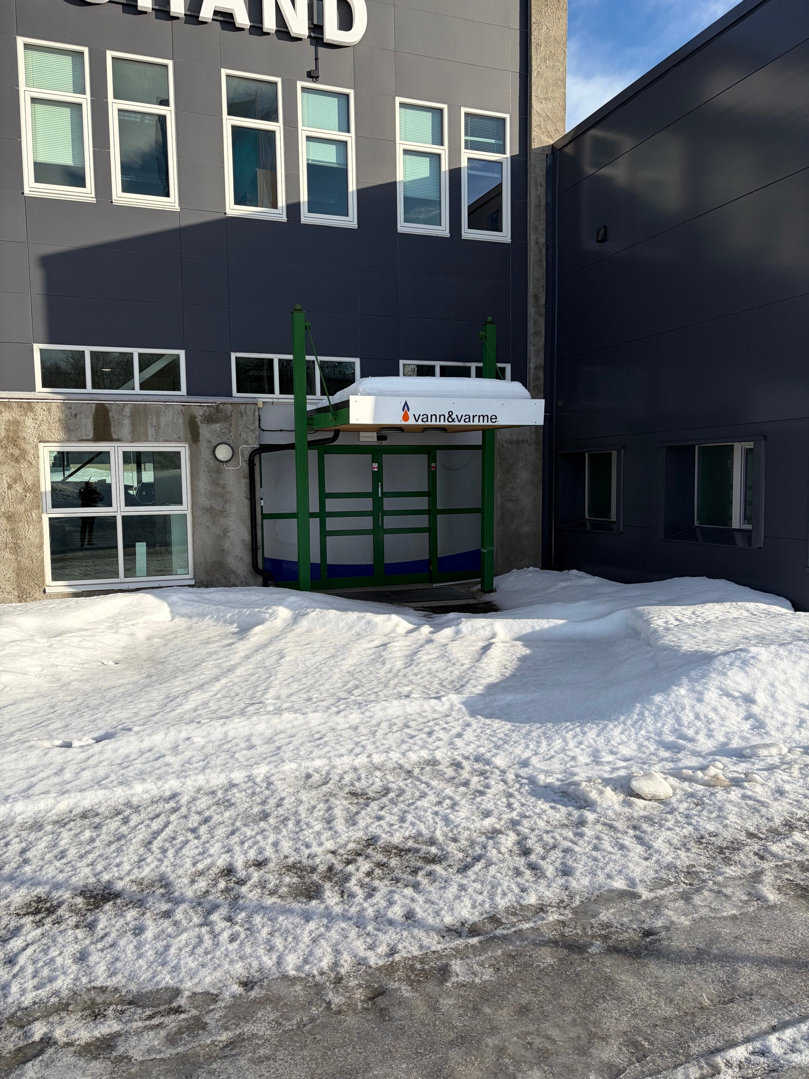 Inngangsparti Galleribilde
