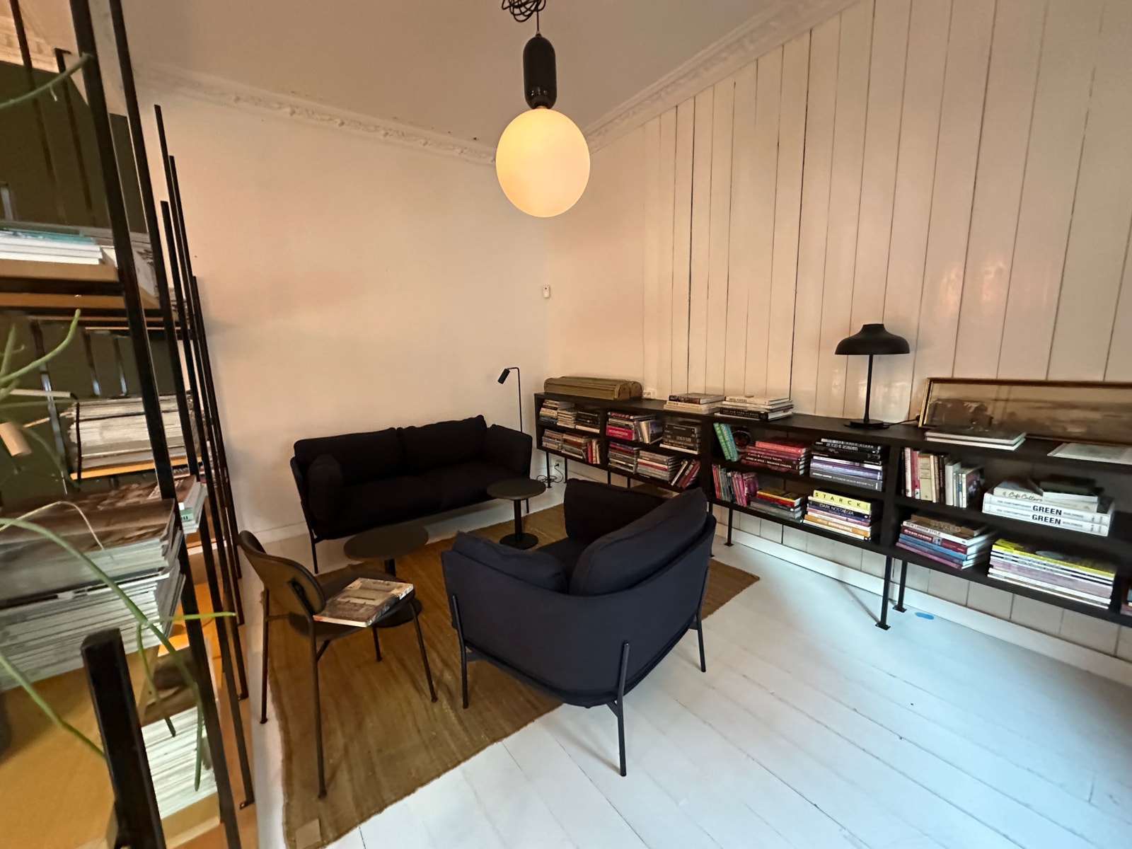 Tidligere innredning av sone 2 i dette rommet. Galleribilde
