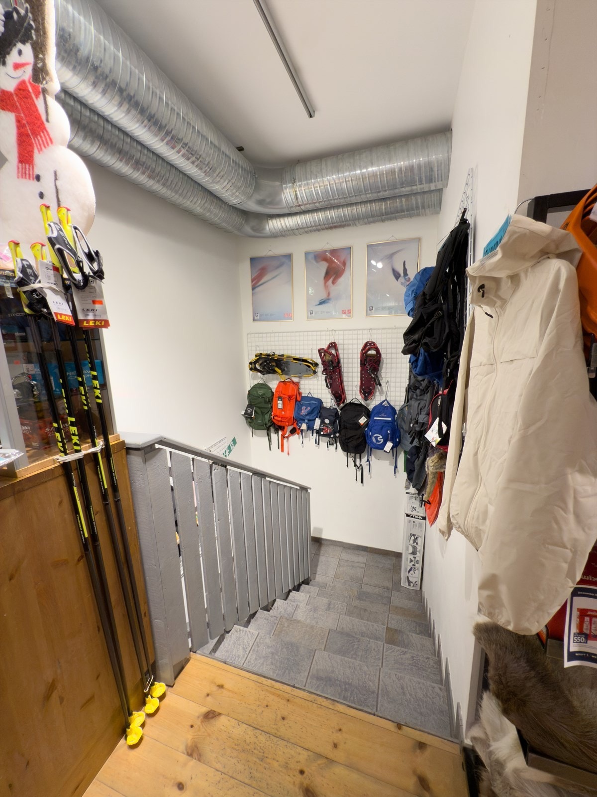 Intern-trapp butikk Galleribilde