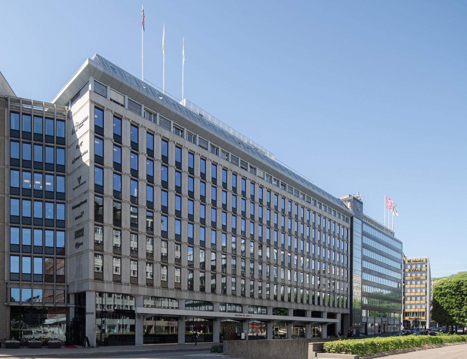 H2 - et representativt bygg i Oslos sentrale finansdistrikt Galleribilde