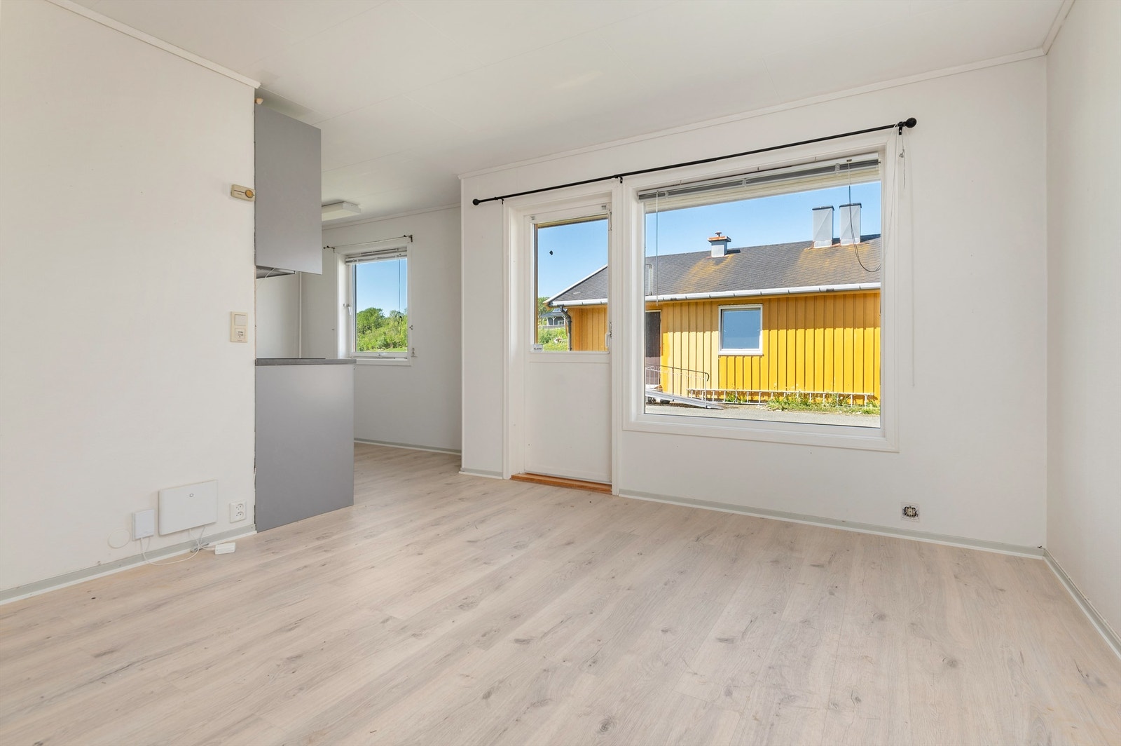 Én av åtte leiligheter i de to gule husene. Galleribilde