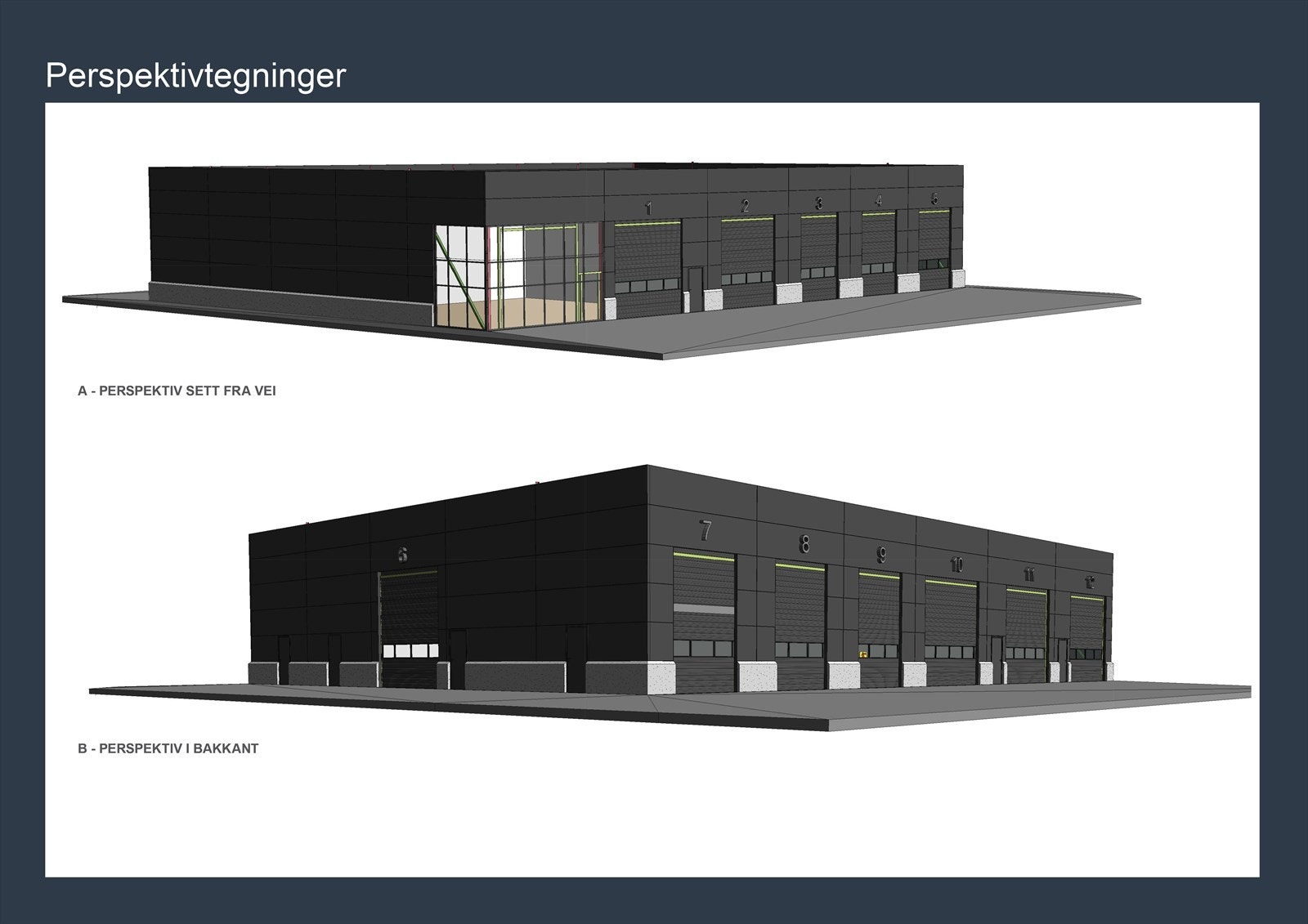 Perspektivtegning Galleribilde
