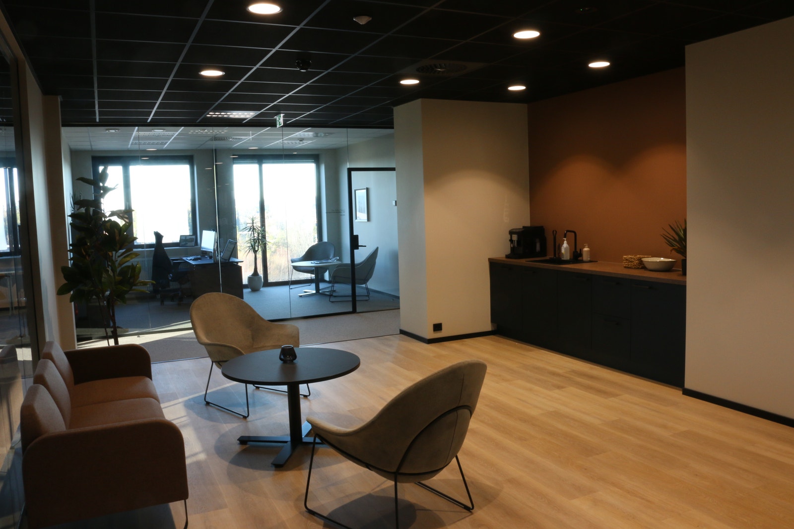 Hyggelige sosiale soner Galleribilde