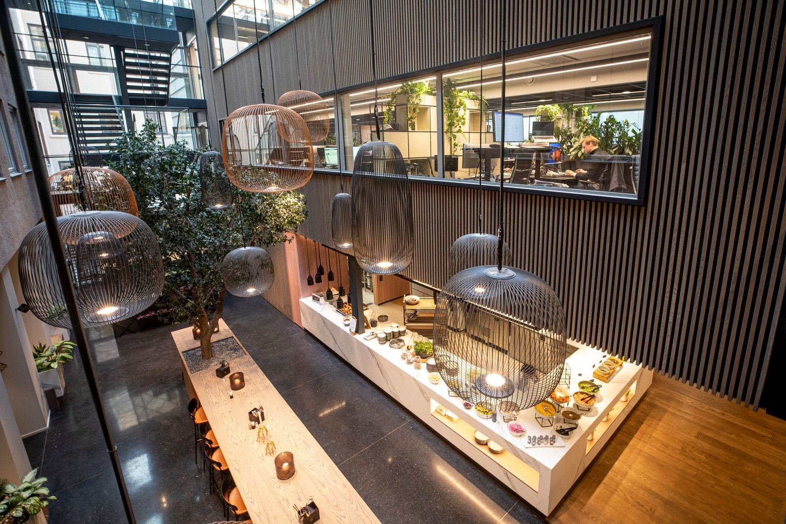 Bedriftsrestaurant Galleribilde