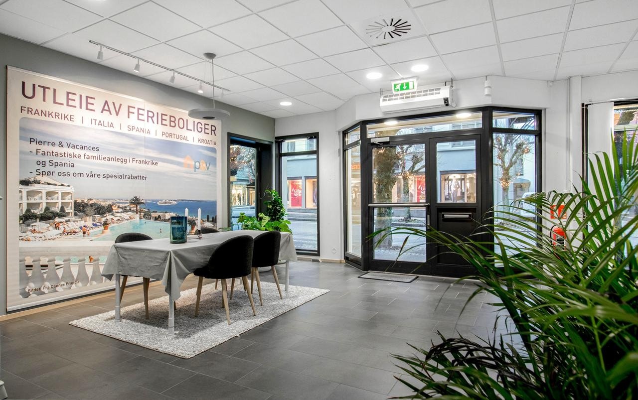 Inngangsparti Galleribilde