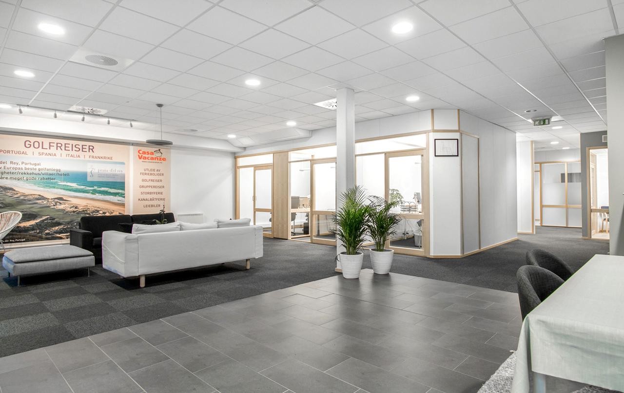 Lyst og trivelig Galleribilde