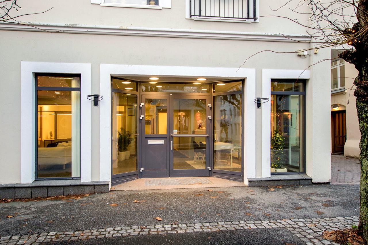 Inngangsparti Galleribilde