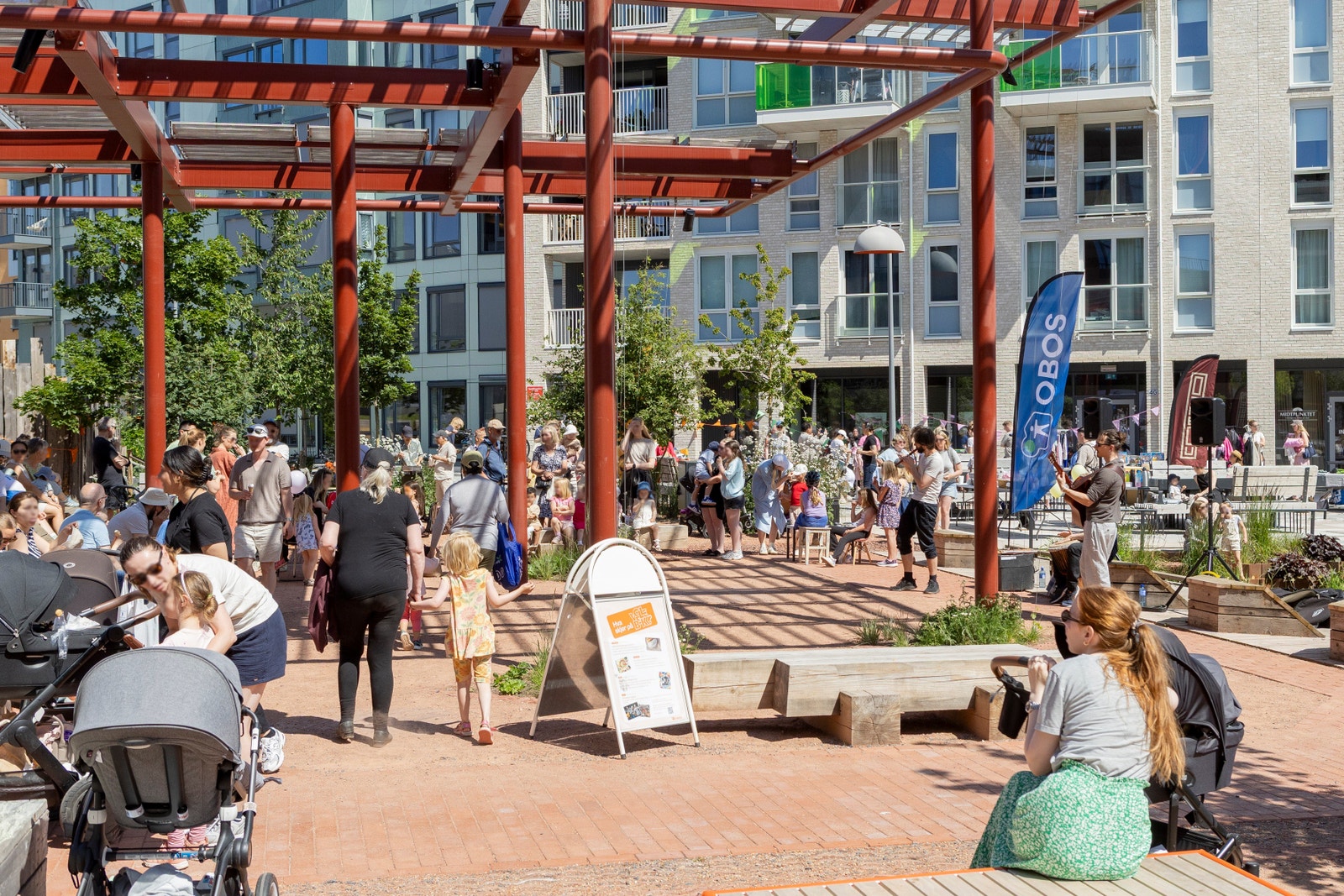 Vollebekk Torv Galleribilde