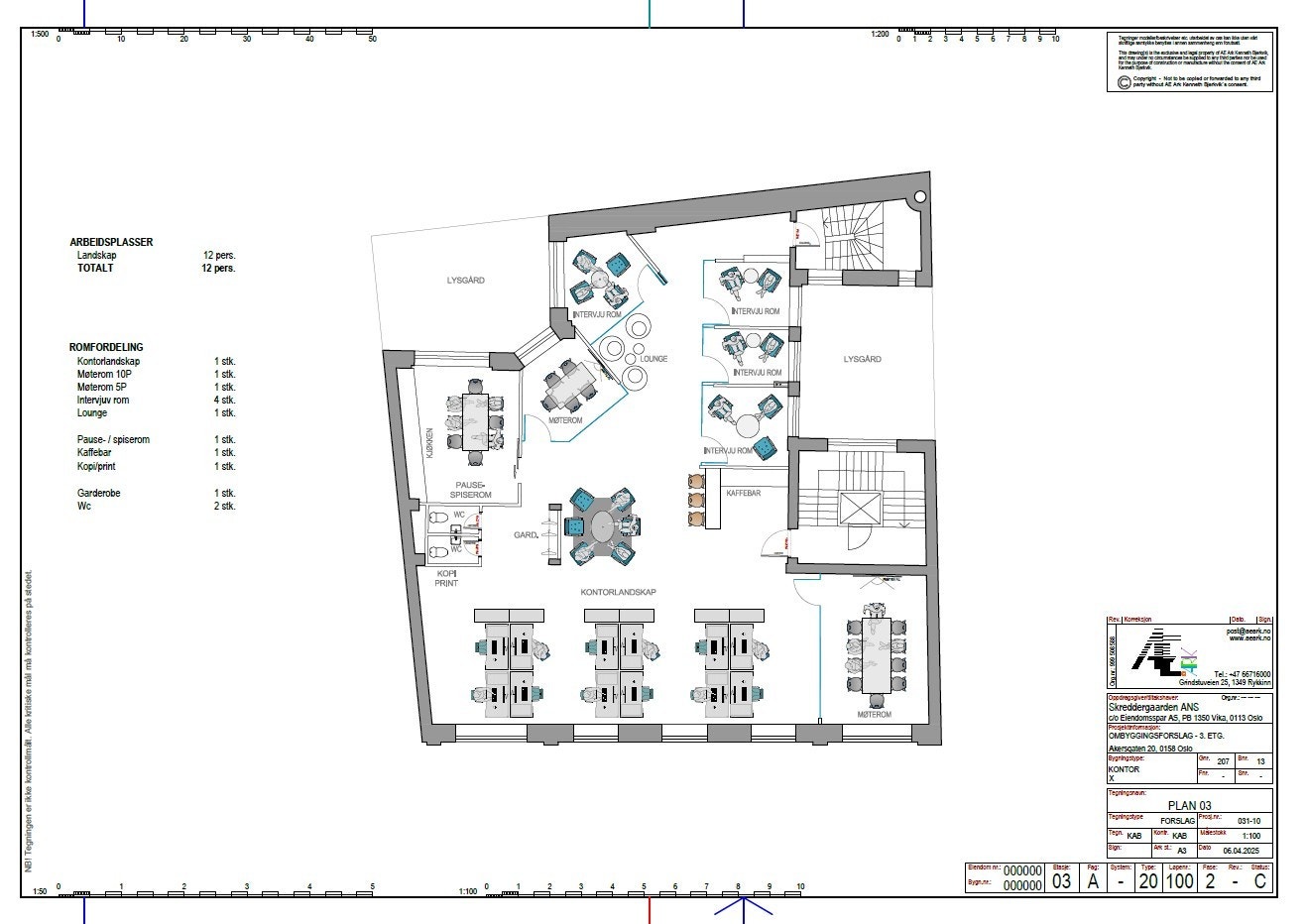 Alternativ planløsning Galleribilde