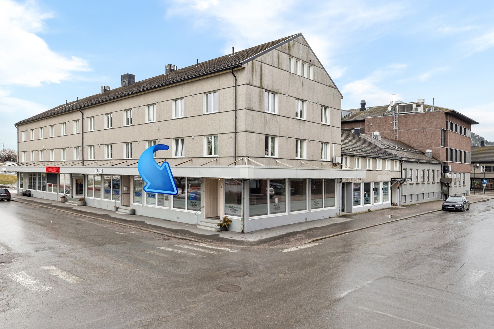 Spennende næringslokaler i Kirkegata 5 presenteres for salg! (Foto Martin Hågensen) Galleribilde