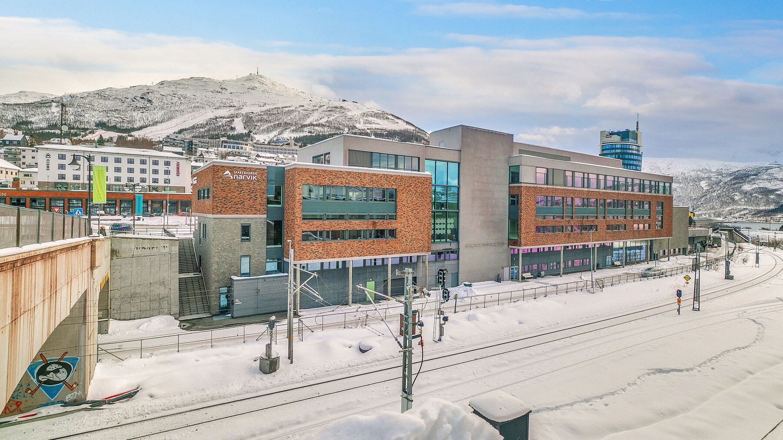 Nærmiljø Vinter Det Fjerde Hjørnet Galleribilde