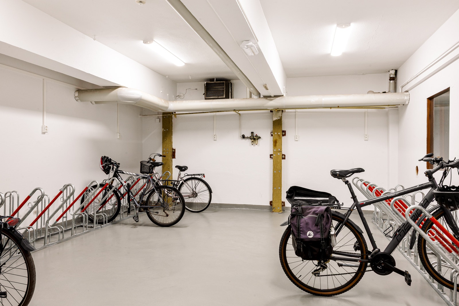Sykkelparkering Galleribilde