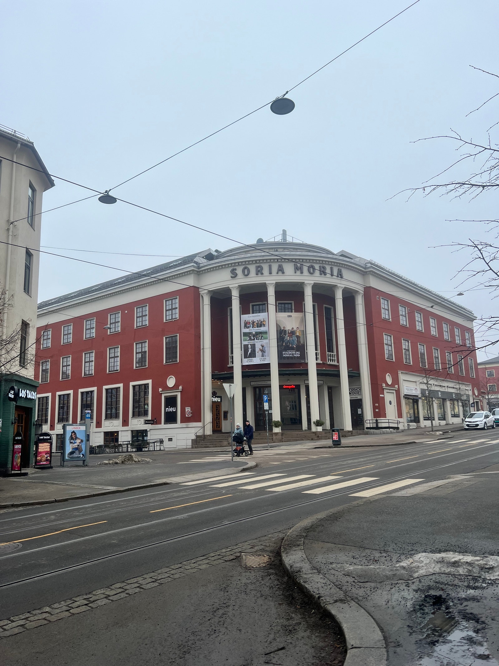 Soria Moria, ligger i neste kvartal Galleribilde