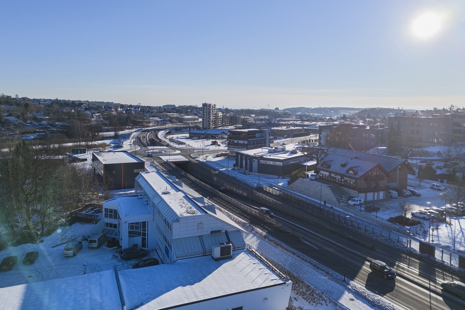 P7 mot Sentrum Galleribilde