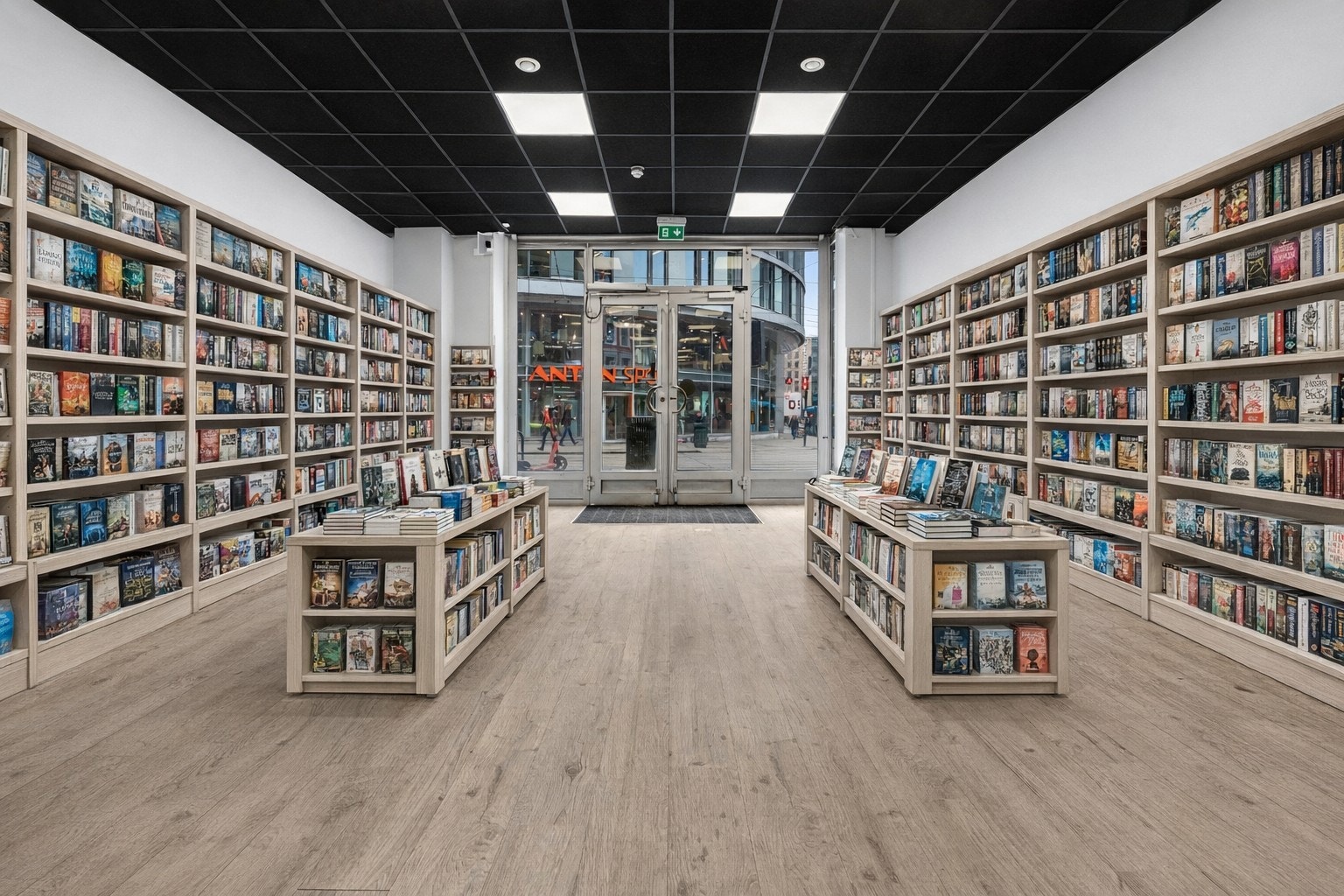 Illustrasjon ved hjelp av Ai av hvordan det kan innredes Galleribilde