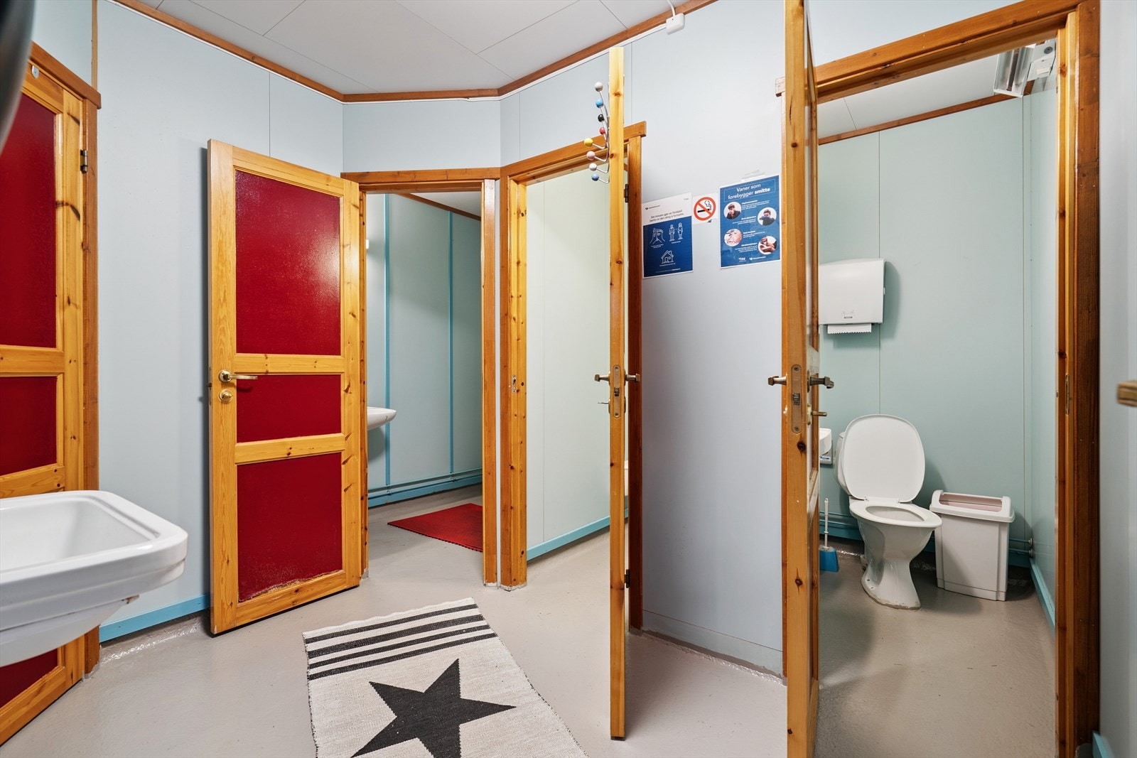 Sanitæranlegg i Servicebygget Galleribilde