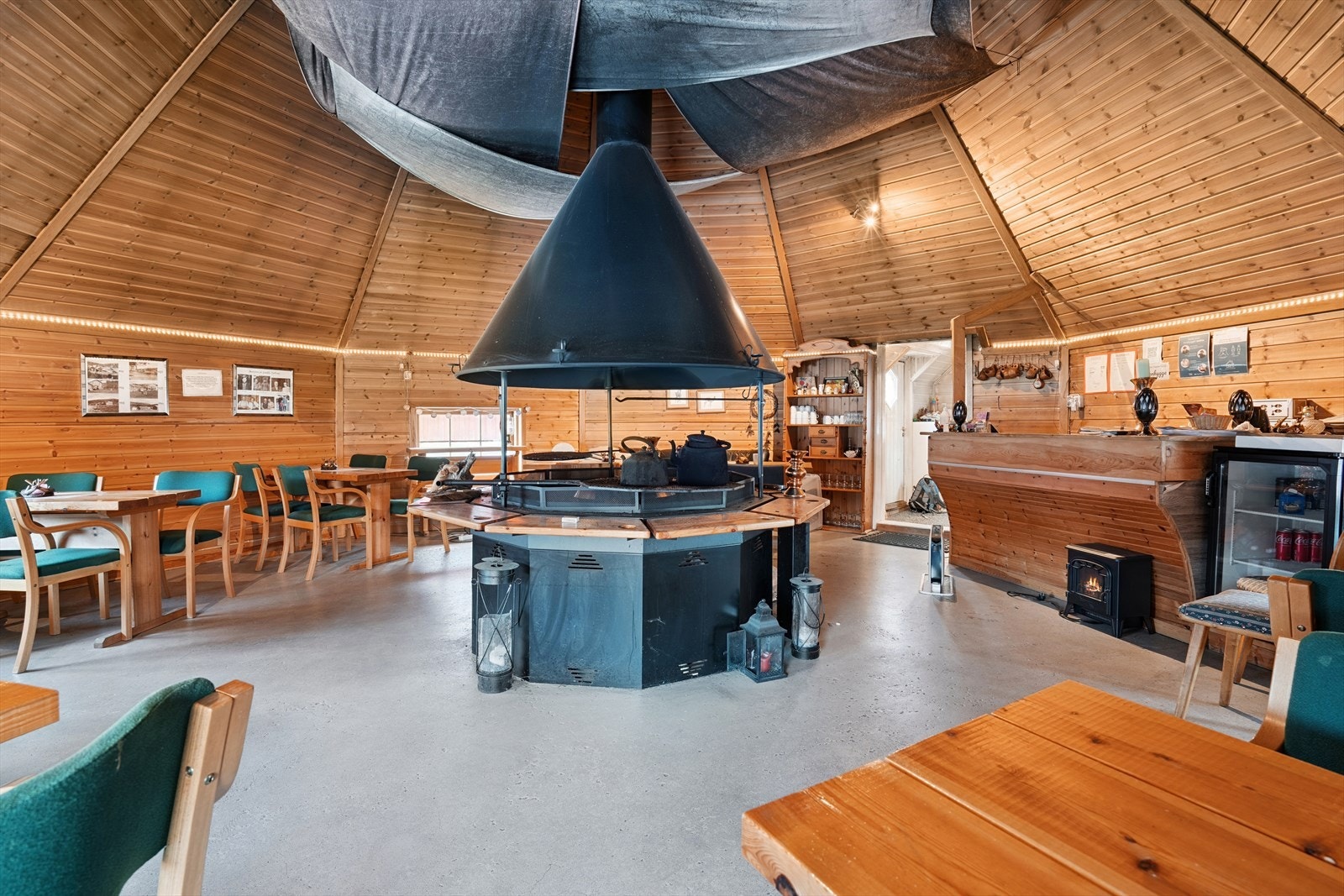 Stor grillhytte Galleribilde