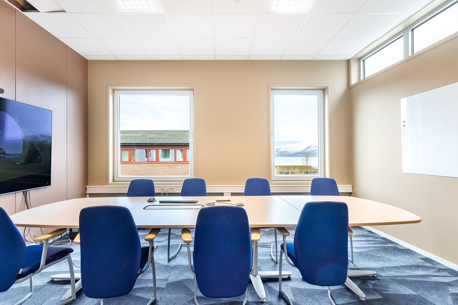 Bilde tatt fra en annen del av bygget som er renovert - slik kan ny leietaker få det Galleribilde