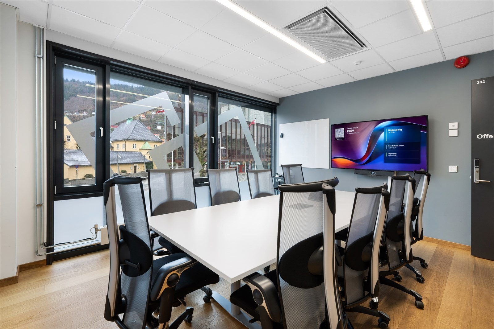 Tilgang til felles møterom i 2. etasje