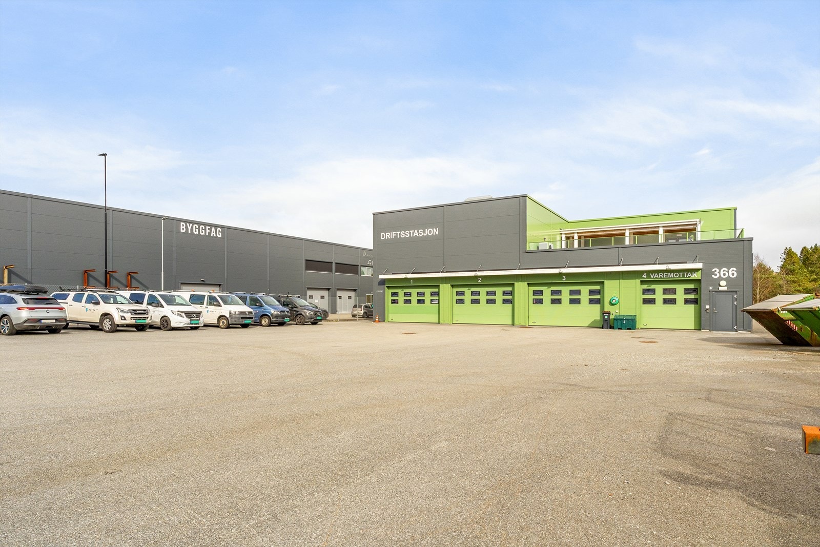 Moderne kombinasjonsbygg oppført i 2019