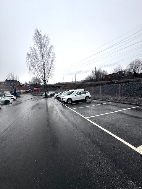 Mulighet for leie av p-plasser. Galleribilde