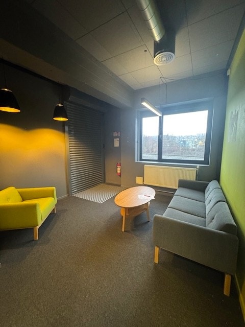 Hyggelig resepsjon/loungeområde. Galleribilde