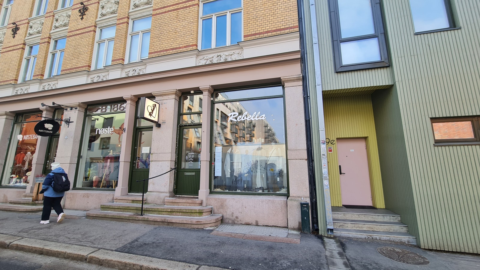 Lokalet befinner seg en steinkast unna markveien Galleribilde