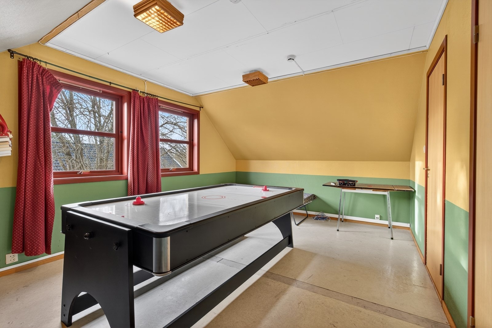 Loft stue Galleribilde