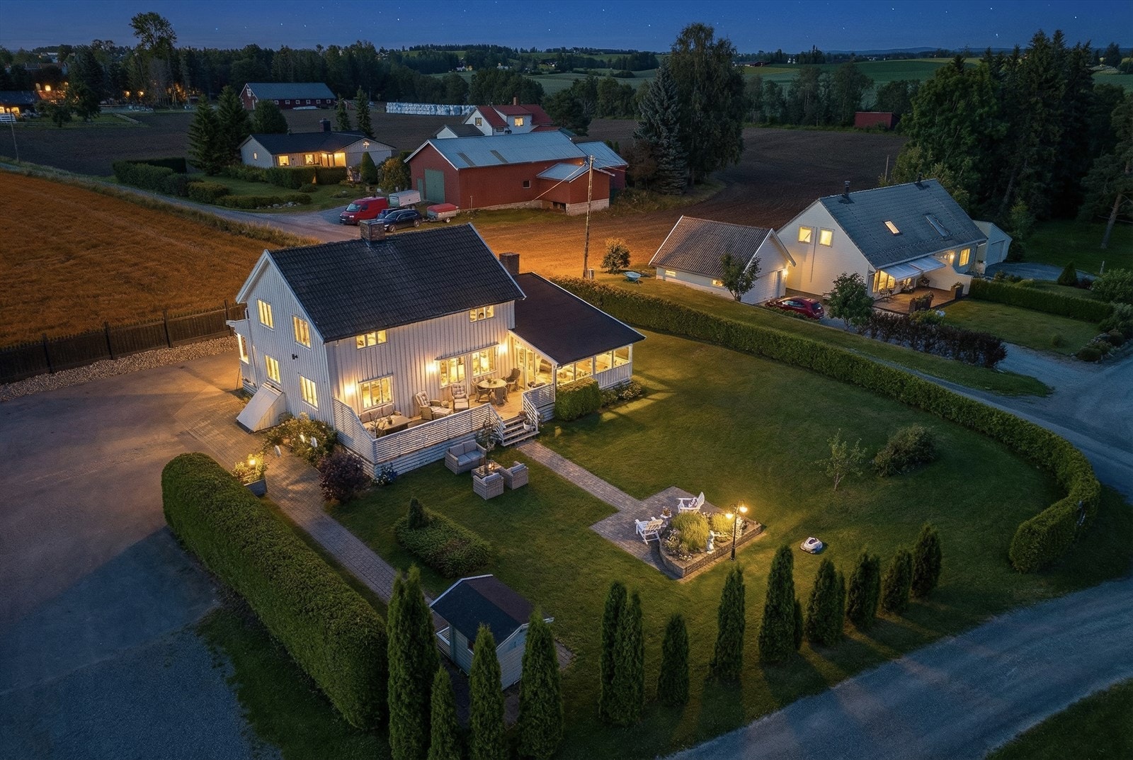 kveld Galleribilde
