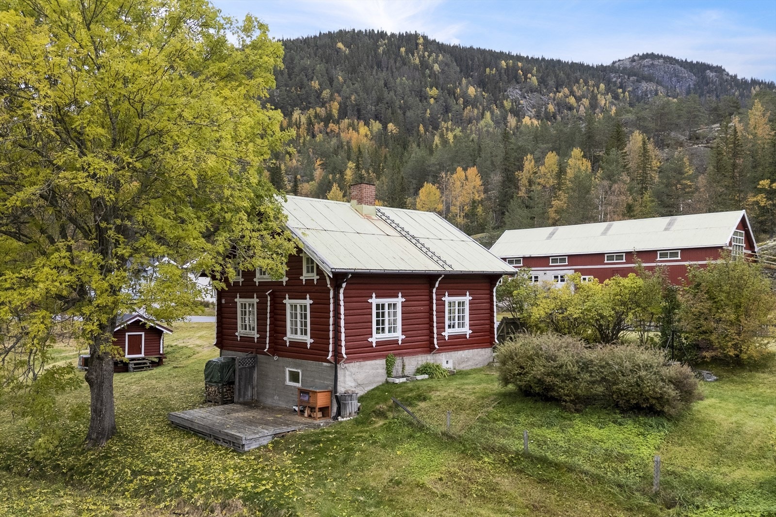 Kårboligen ligger ved Bjårvatnet Galleribilde