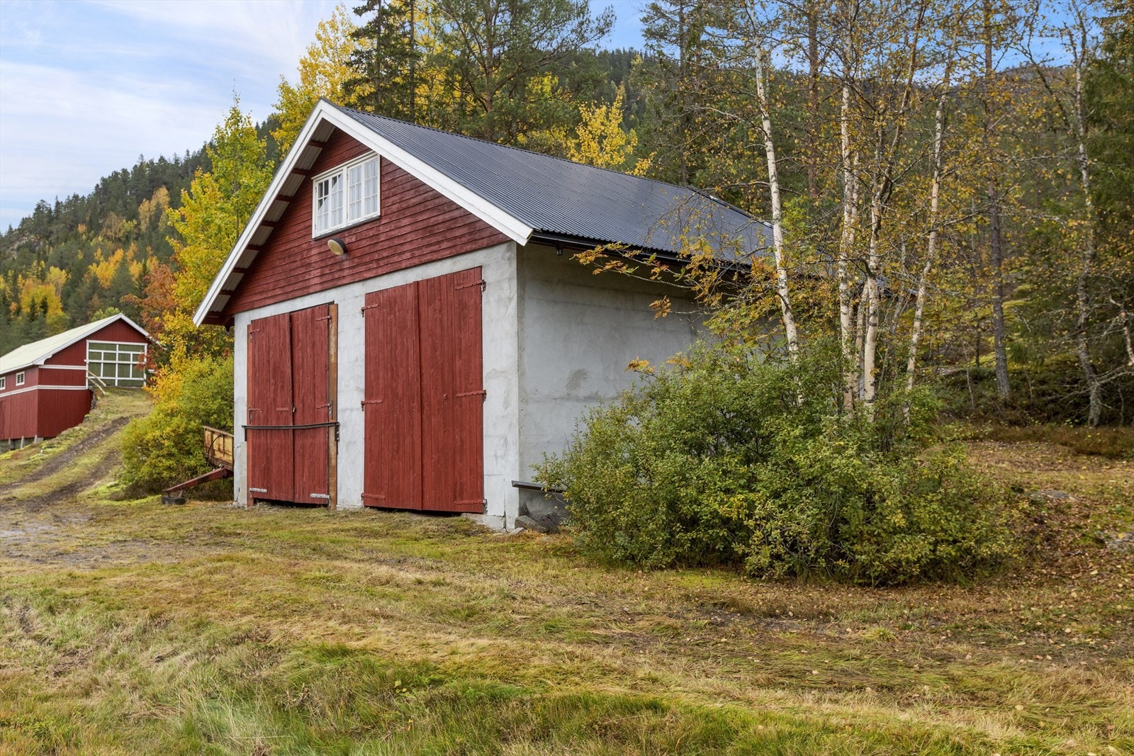 Stor dobbel garasje m/hems Galleribilde