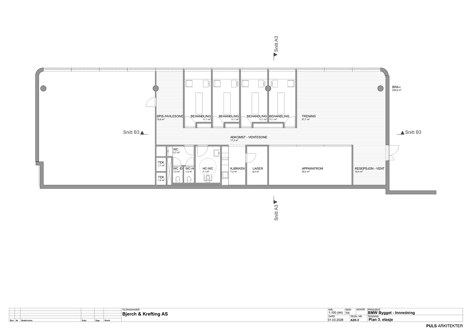 Eksempel på planløsning 252 m2 Galleribilde
