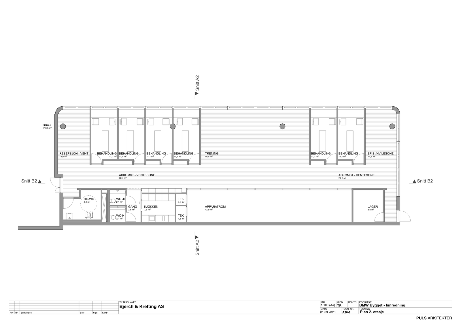 Eksempel på planløsning 407 m2 Galleribilde
