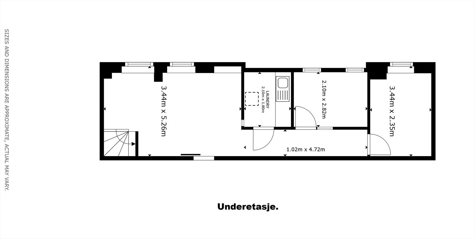 Planskisse kjeller Galleribilde