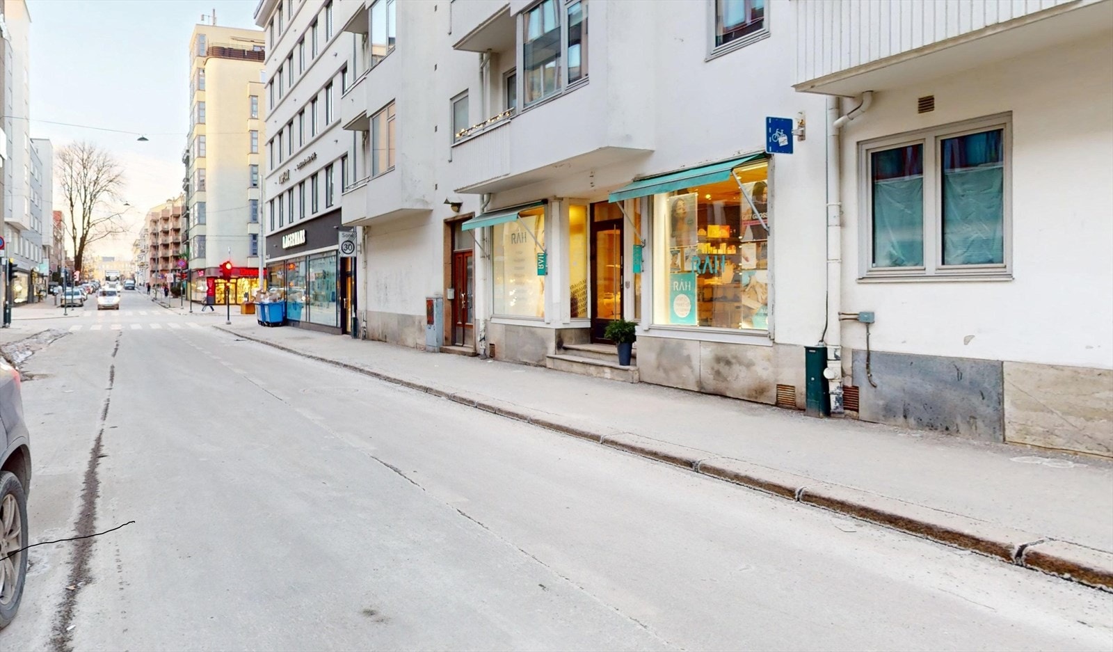 Forretningslokale rett ved Bogstadveien Galleribilde