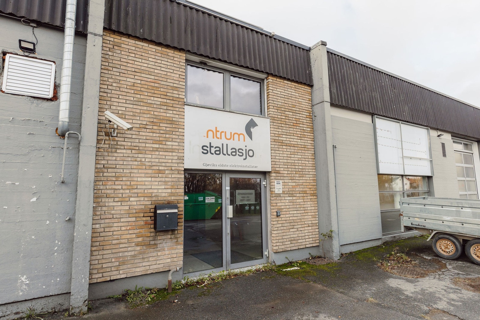 Fremtredende fasade godt egnet for profilering Galleribilde