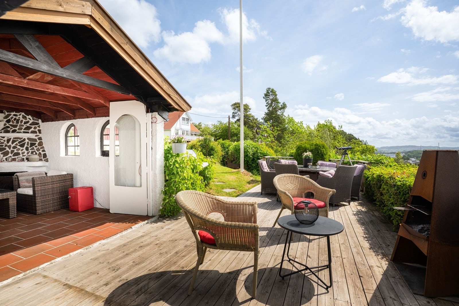 Flotte, solfylte terrasseområder! Galleribilde