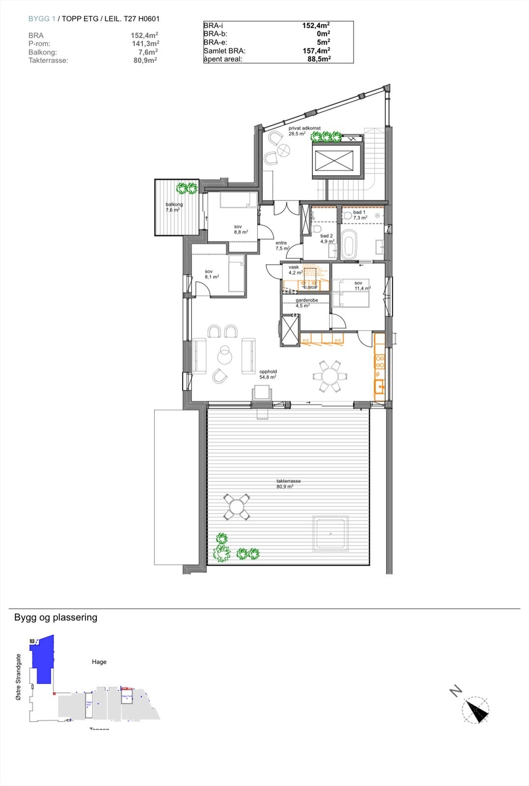 Plantegning. Galleribilde