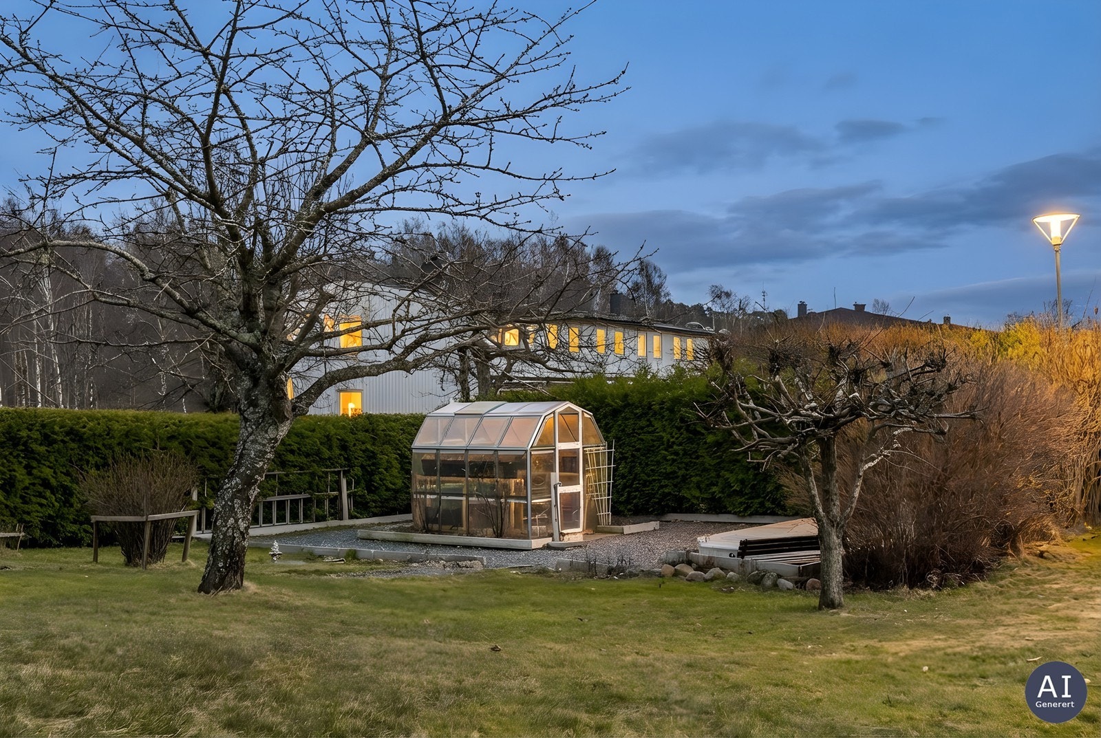 Pent opparbeidede fellesarealer. Galleribilde