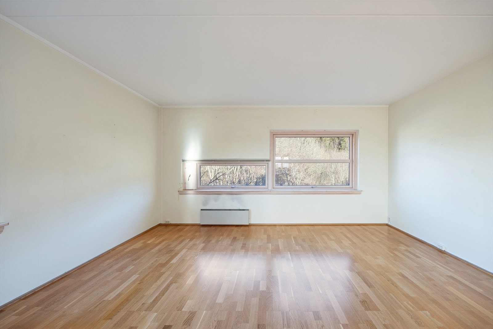 De store vindusflatene slipper inn rikelig med naturlig lys, som gir en god atmosfære i leiligheten. Galleribilde