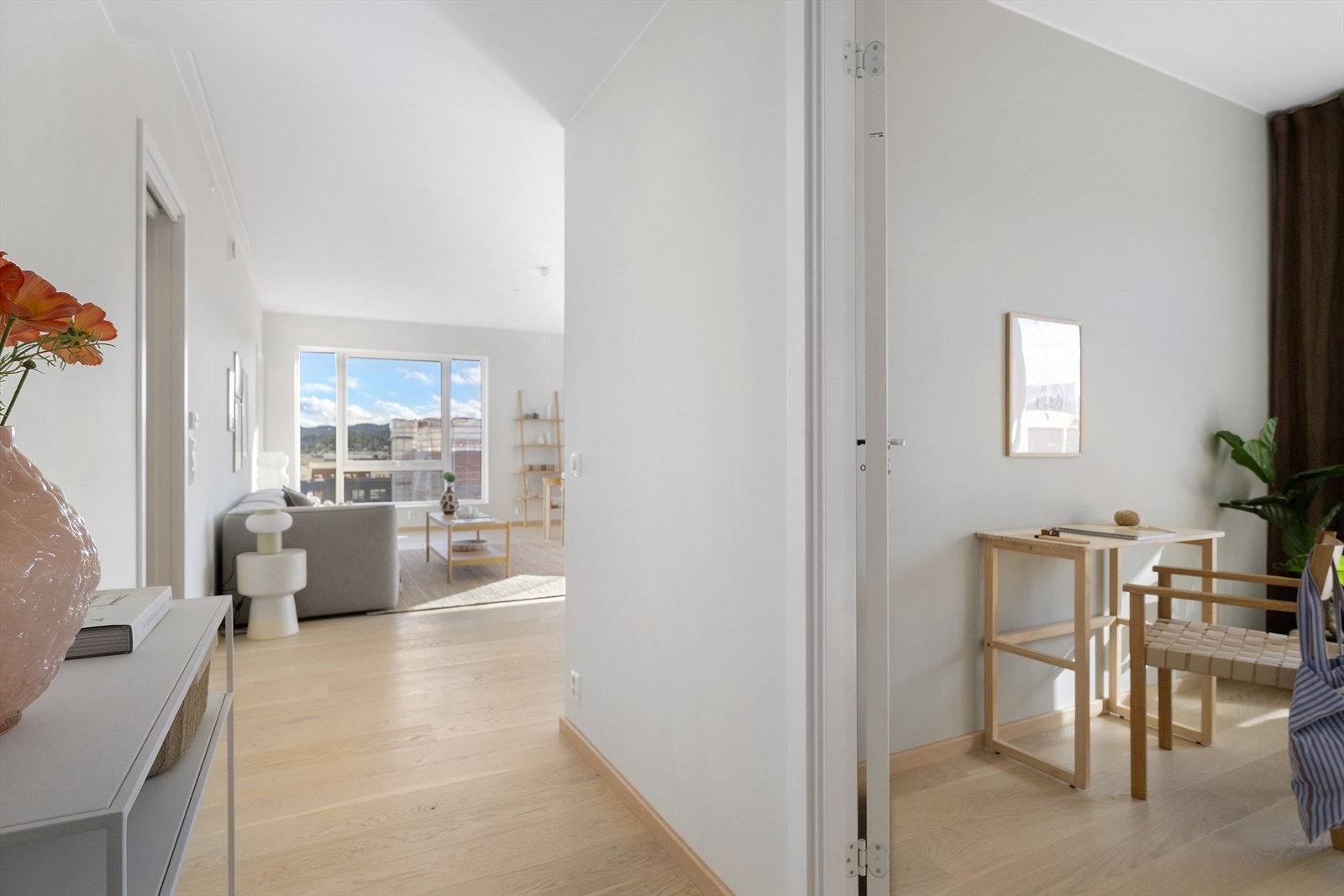 Leiligheten inneholder 3 soverom og 2 bad Galleribilde