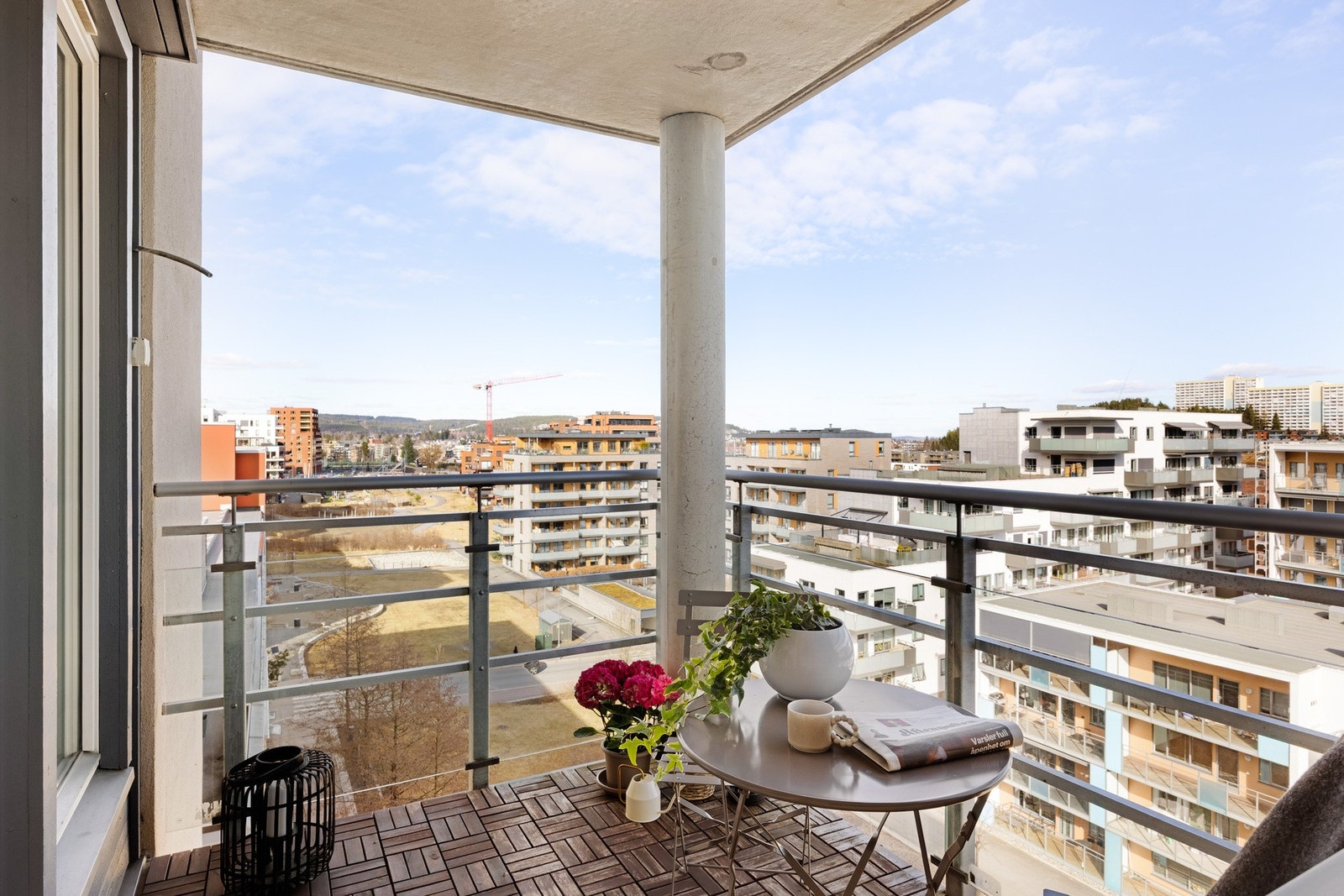 Fra stuen er det utgang til en balkong på ca. 5 m². Galleribilde
