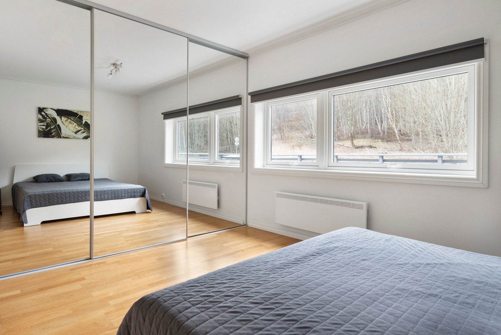 Garderobeskapene medfølger. Galleribilde