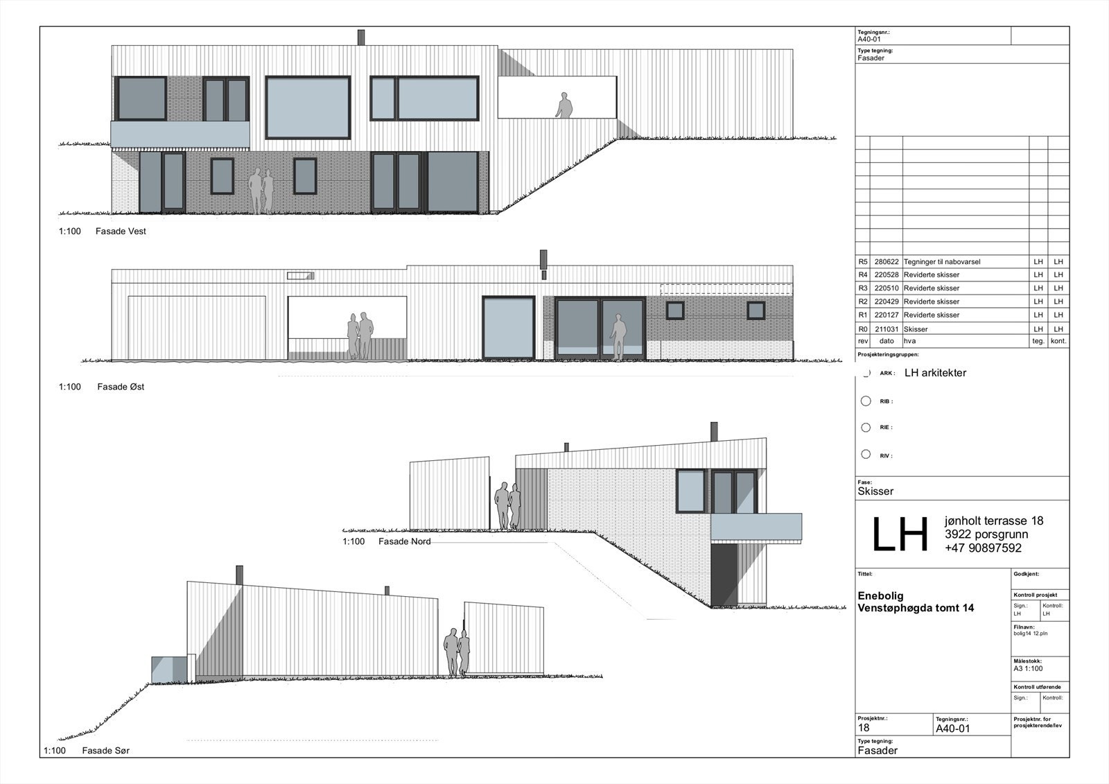 Godkjente byggetegninger Galleribilde