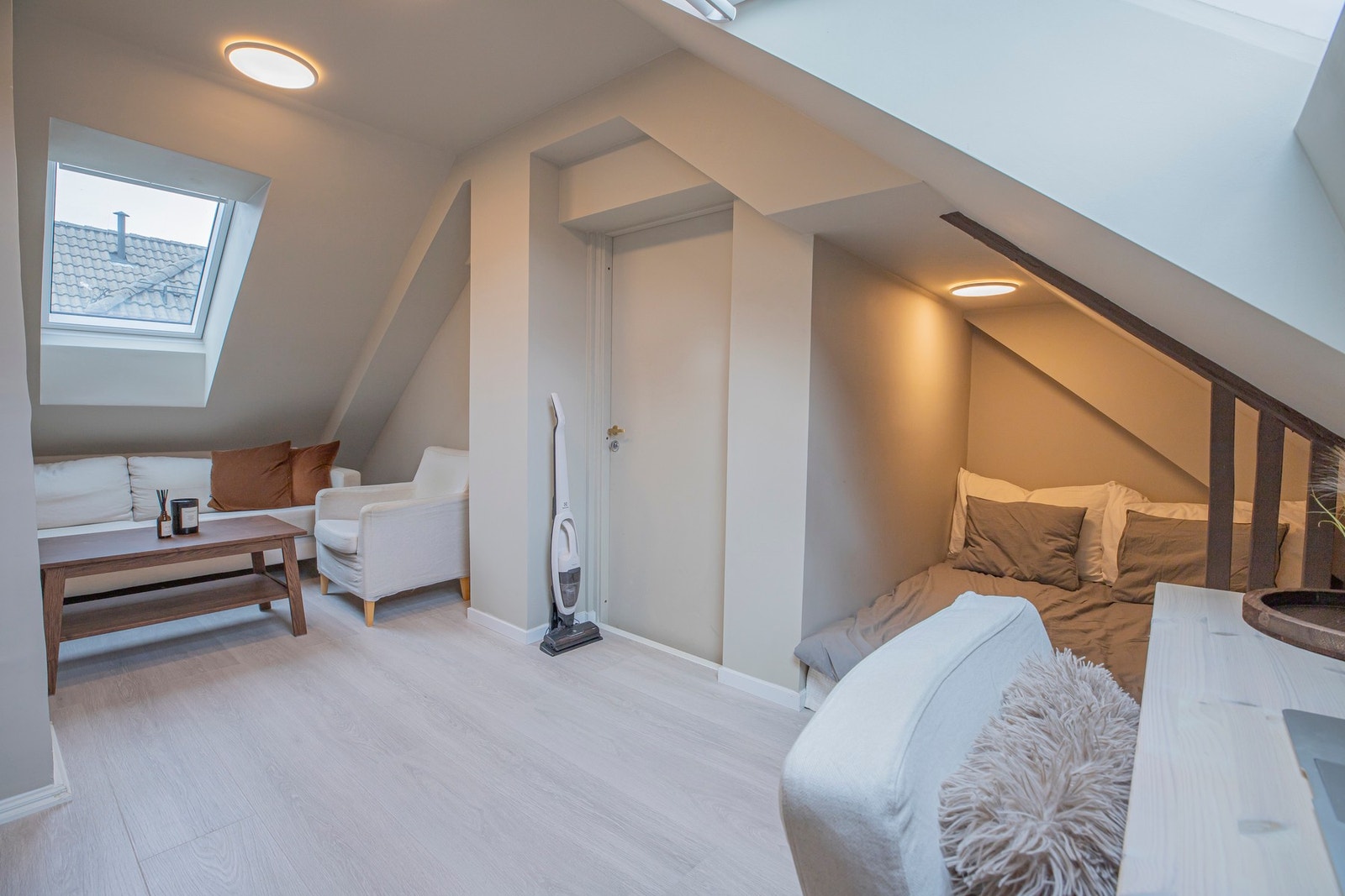 Her er det god plass til flere møbleringsmuligheter. Galleribilde